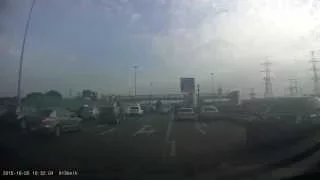 Авария на пустом месте (Киевское шоссе_Румянцево)