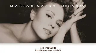 Mariah Carey - My Prayer (Filtered instrumental with BGV) #MusicBox30