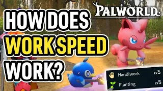 【Palworld】 Complete Guide to Work Speed and Work Suitability