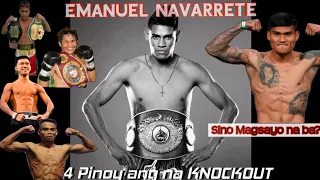 🇲🇽Emanuel Navarrete | 4 na pinoy na ang na Knockout!!! | Si Magsayo na ba ang babawi?