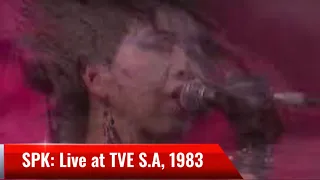 SPK - Live 1983 at TVE La Edad De Oro
