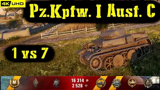 World of Tanks Pz.Kpfw. I Ausf. C Replay - 11 Kills 1.2K DMG(Patch 1.5.0)