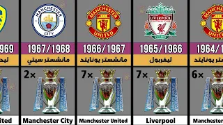 All Premier League winners from 1988 to 2021/2022