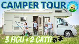 CAMPER TOUR | FINALMENTE NEMO 🚐 la nostra CASA su RUOTE con 3 FIGLI e 2 GATTI!