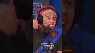 6ix9ine was scared to Diss Lil durk on interview #shorts