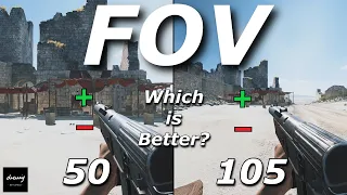 Field Of View (FOV) LOW v HIGH - WHICH is BETTER? - Battlefield V