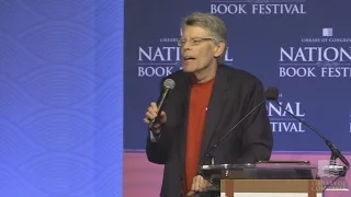 Stephen King at Library of Congres National Book Festival 2016