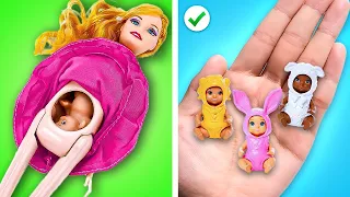 Rich VS Poor Doll Makeover || Brilliant Makeover Gadgets and Cool Hacks by LaLa Zoom!