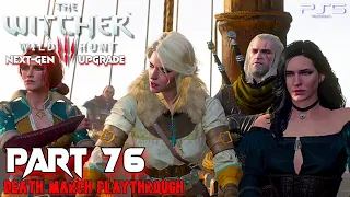 The Witcher 3: Wild Hunt Part 76 Battle Preparations | Next-Gen Upgrade Death March PS5 HD