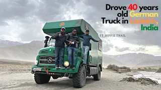 Drove a 1980 Mercedes Truck in Ladakh Ft. @thorbenschmitt1984 | Gagan Choudhary