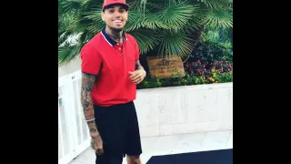 Chris Brown flip