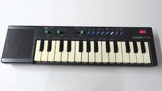 Casio PT-10 test for reverb listing