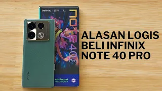 Desain Mewah Spek Elit !! Alasan Saya Beli Infinix Note 40 Pro Versi Resmi Indonesia