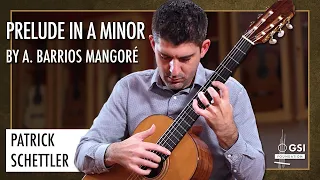 Agustín Barrios Mangoré's "Prelude in A Minor" performed by Patrick Schettler on a 2023 G. V. Rubio