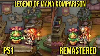 COMPARISON LEGEND OF MANA REMASTERED STEAM & 1999 LEGEND OF MANA