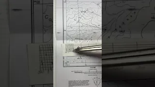 Определение горизонтальных расстояний с помощью масштабов