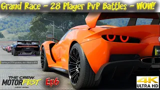 The Crew Motorfest Grand Race 28 Player PvP Battle Chaotic Gameplay Hyper Car Racing Rally Raid 4k