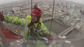 The Shard Window Cleaners : Europe's Highest Profession