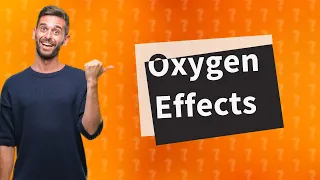 What happens if you breathe 100 percent oxygen?