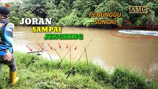 Mancing Ikan Baung Joran Sampai Jengking Di Spot Berpenghuni BUAYA Besar