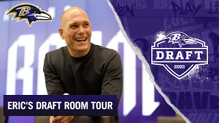 Eric DeCosta’s Draft Room Tour | Baltimore Ravens
