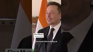 Elon Musk Meets India's Modi in New York
