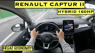 NEW 2021 Renault Captur Crossover 1.6 Hybrid E-Tech 160HP | POV TEST DRIVE | SPECS | 0-100