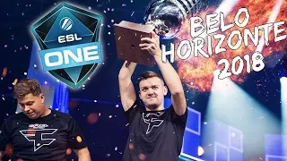 ЛУЧШИЕ МОМЕНТЫ ESL ONE BELO HORIZONTE CS:GO 2018