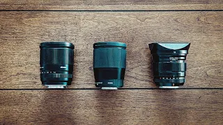 Fuji vs Viltrox vs Sigma - Wide Angle Prime Shootout