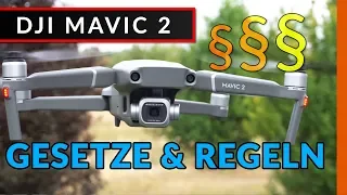 DJI Mavic 2: Drohnen-Kennzeichen / Versicherung / Gesetze