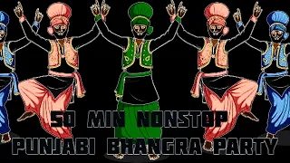 50 MIN BOLLYWOOD PUNJABI NONSTOP | REMIX | DJ ASIM 2022 | BHANGRA PARTY