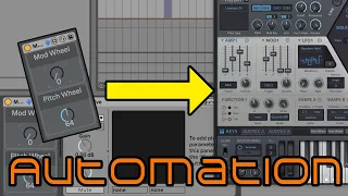 Automating Mod and Pitch Wheels in Ableton Live (Arrangement View)