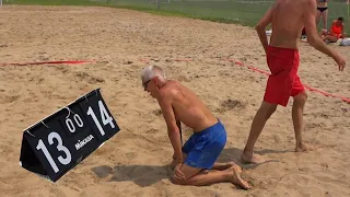 Пляжный волейбол. Ветераны 40+. Потапов/ Попов vs Лягутский/ Чуклинов