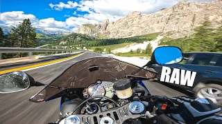 YAMAHA R1 BIG BANG | DOLOMITES | RAW SOUND | ONBOARD