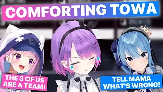 Startend: Comforting A Crying Towa (Aqua, Suisei & Towa / Hololive) [Eng Sub]