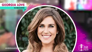 Georgia Love FANGIRLING Over Lee Harding's Big Return To TV! | Heidi, Xavier & Ryan