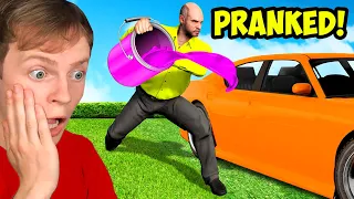 7 Ways To PRANK My FRIENDS in GTA 5!