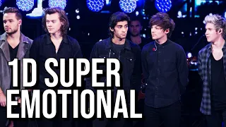 One Direction's Most Emotional And Serious Moments