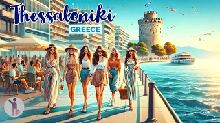 Thessaloniki, Greece 🇬🇷 | The Most Beautiful Cities In Greece | 4K HDR Walking Tour