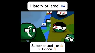 Countryballs - History of Israel  #polandball #countryballs #history #Israel #palestine #war