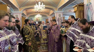 Божественная Литургия в Свято-Иверском Одесском мужском монастыре