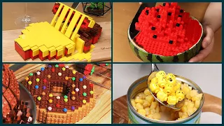 Lego In Real Life 3 - Lego Stop motion Cooking Series 4 binge viewing & ASMRHello.