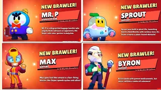 ALL MYTHIC BRAWLERS UNLOCKING ANIMATIONS| BRAWL STARS