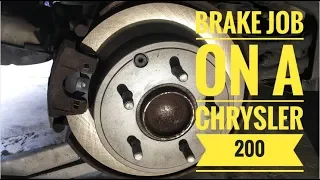 Chrysler 200 Brake Replacement | How To | MY DIY