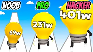 Watt The Bulb - NOOB vs PRO vs HACKER