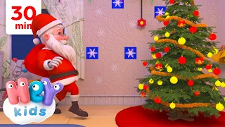 Dear old Santa 🎅🎁 Santa Claus cartoon | Christmas Songs for Kids | HeyKids Nursery Rhymes