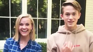 Reese Witherspoon Hilariously Tries to Learn Tik Tok from Her Teenage Son
