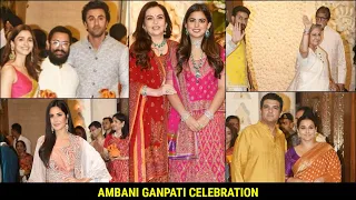 Ambani Ganpati Celebrations 2019 | Ranbir-Alia, Katrina, Amitabh Bachchan, Sachin and others attend