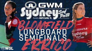 Honolua Blomfield vs Soleil Errico | GWM Sydney Surf Pro Longboard Semifinals Heat Replay