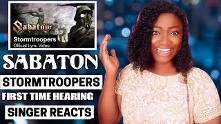 SABATON - Stormtroopers (Official Lyrics Video) REACTION!!!😱 by VOCAL SINGER